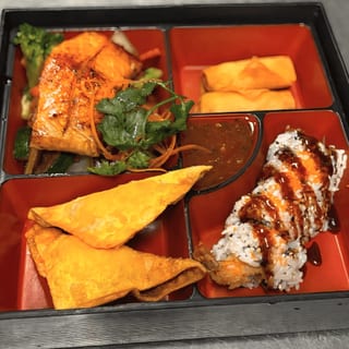 Salmon Teriyaki Bento Box