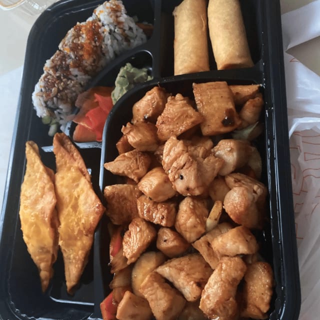 Chicken Teriyaki Bento Box.