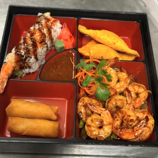 Shrimp Teriyaki Bento Box